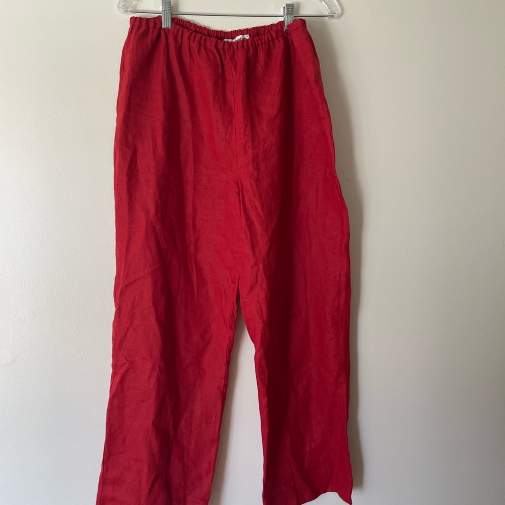 REFORMATION Linen Pants